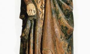 Helmburgis von Fischbeck? Die Holzfigur, die vermutlich die Gründerin des Frauenstifts Fischbeck bei Hameln darstellt, ist mehrere Hundert Jahre alt. Wie alt genau, ist unbekannt.