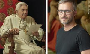 Der Leipziger Maler Michael Triegel und sein Porträt von Papst Benedikt XVI.
