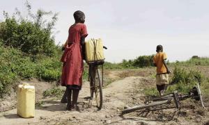 Dürre in Ostafrika: Kinder in Uganda