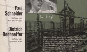 Dietrich Bonhoeffer auf einem Plattencover.