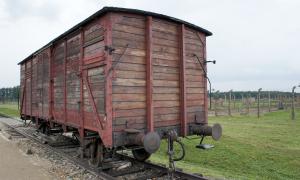 Transportwagen Konzentrationslager