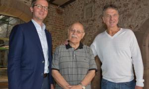 Martin Brons, Leibl Risenfried und Jo-Achim Hamburger