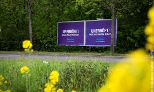 Mit der Kampagne "Unerhört!" wirbt die Diakonie Deutschland für eine offene Gesellschaft