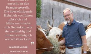 Pfarrer Walter Engeler ist Leiter der Landwirtschaftlichen Familienberatung der bayerischen Landeskirche am Evangelischen Bildungszentrum (EBZ) Hesselberg.