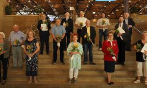 Verabschiedung des Stadtrates der Stadt Fürth Auszeichnung Goldenes Kleeblatt