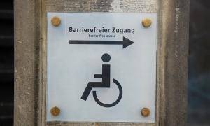 Barrierefrei Barrierefreiheit Symbol Rollstuhl