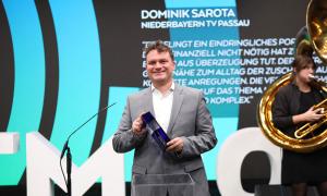 Dominik Sarota Medientage 2020 Auszeichnung Kirchenpreis