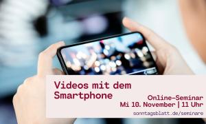 Online-Seminar Videos mit dem Smartphone