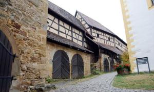 Das Freilandmuseum Kirchenburg in Mönchsondheim