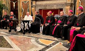 Ad-limina-Besuch der Deutschen Bischofskonferenz in Rom: Audienz bei Papst Franziskus