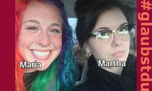 Für #glaubstdu hat Frank Krauss ein Meme zur biblischen Geschichte von Maria und Martha erstellt