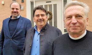 Armin Diener, Frank Wagner und Gerhard Wolfermann