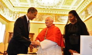 Michelle Obama und der Papst