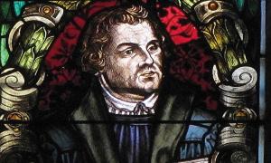 Luther-Fenster in der Straßburger Erlöserkirche