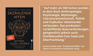 Buchcover von "Erzählende Affen"