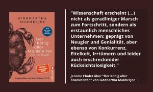 Das Buchcover von "Der König aller Krankheiten"