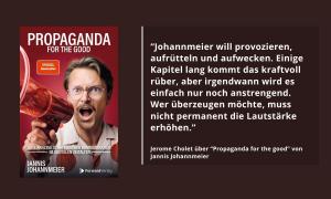 Buchcover von "Propaganda for the good"